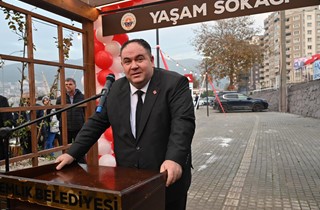 Gemlik’te “Yaşam Sokağı” Açıldı